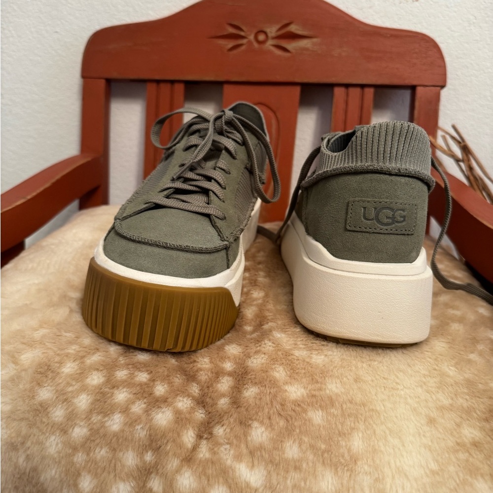 Platform Sneaker EZ-Duzzit P in Shaded Clover - Picture 5 of 8